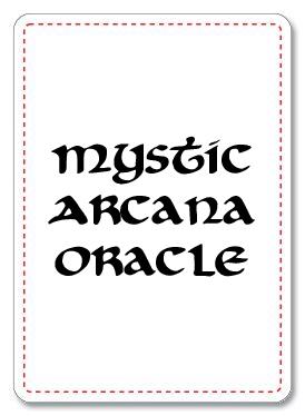 Mystic Arcana Oracle Cards – Abstract Art & Bold Phrases by MagicMeda (18+)